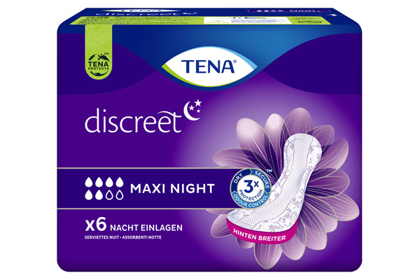 Tena Lady Discreet Maxi Night