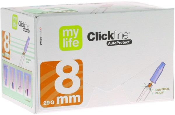 Mylife ClickFine Autoprotect 8mm Kanülen