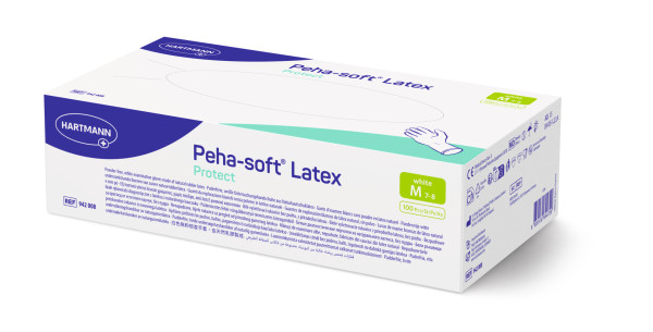 PEHA Soft Protect Latex Puderfrei Gr. M 100St.