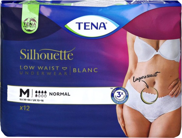 Tena Silhouette Normal Blanc M