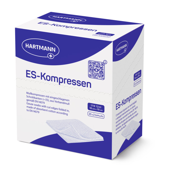 ES Kompressen steril 10x10cm 25x2St.