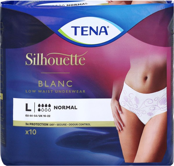 Tena Silhouette Normal Blanc L