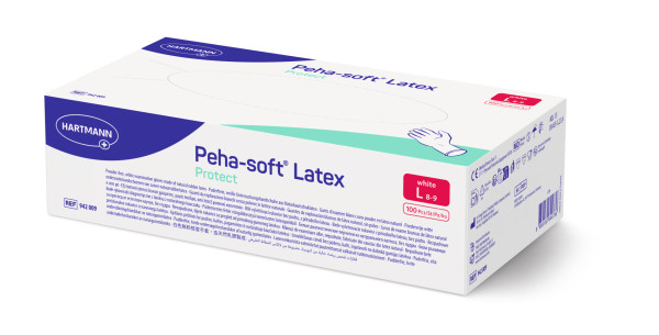 PEHA Soft Protect Latex Puderfrei Gr. L 100St.