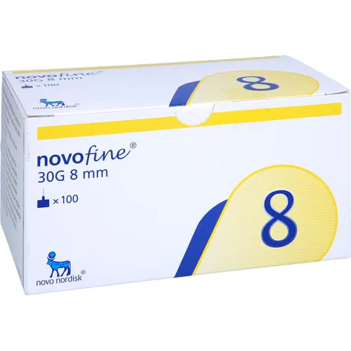 NovoFine 8mm Kanülen 32G