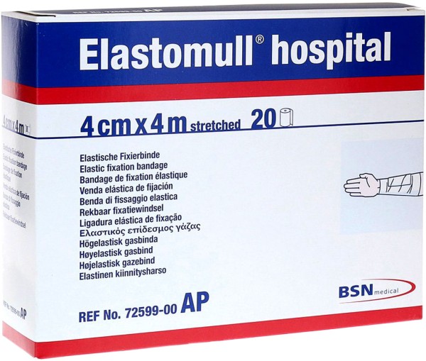 Elastomull hospital elast. Fixierbinde weiß