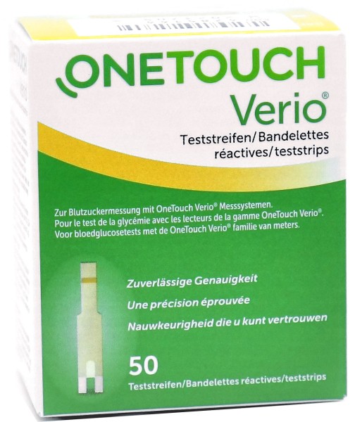 One Touch Verio Teststreifen Import