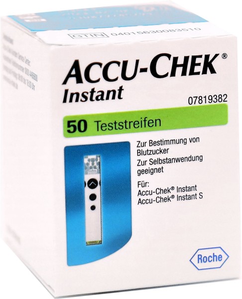 Accu Chek Instand Teststreifen - Import