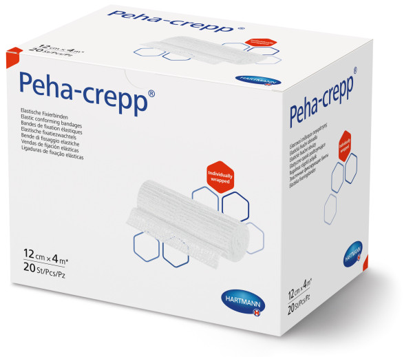 PEHA Crepp Fixierbinde 12cm x 4m 1St.