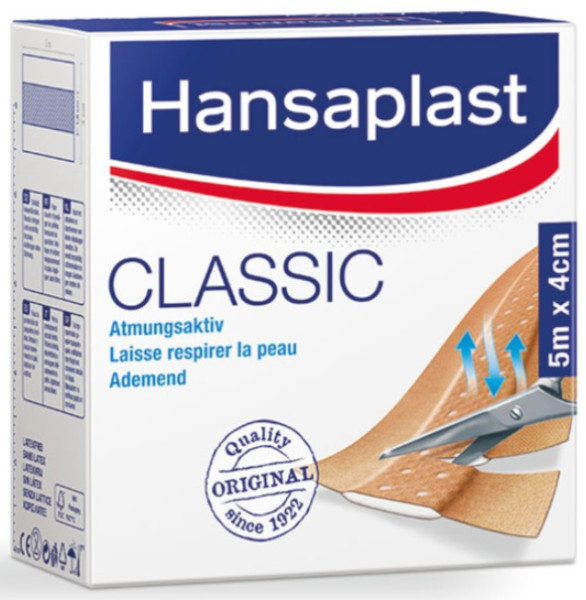HANSAPLAST Classic Pflaster 6cm x 5m 1 St.